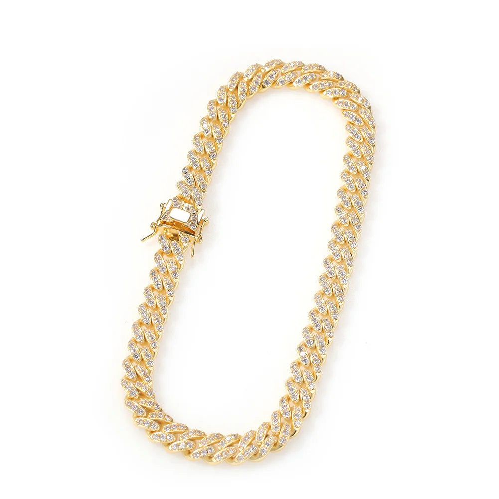 Cuban Chain Fully Iced Out AAA+ CZ