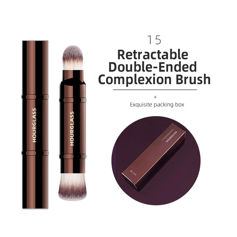 Hourglass Makeup Brushes Powder Foundation | Concealer | Blusher Bronzer | Eye Shadow |Eyebrow Brush