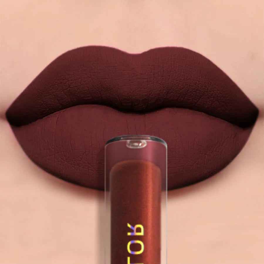 19 colors Matte Velvet Nude Waterproof Liquid Lipstick