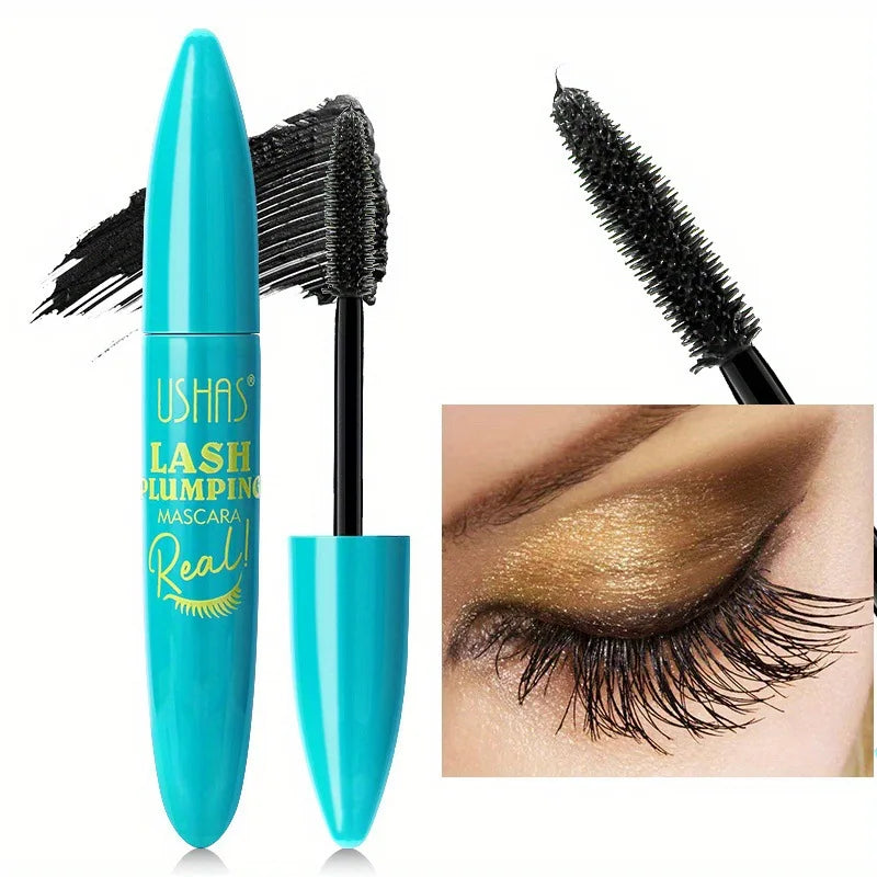 Ultra Long Lasting Mascara 4D Waterproof| Spiral Brush Eyelashes Extension