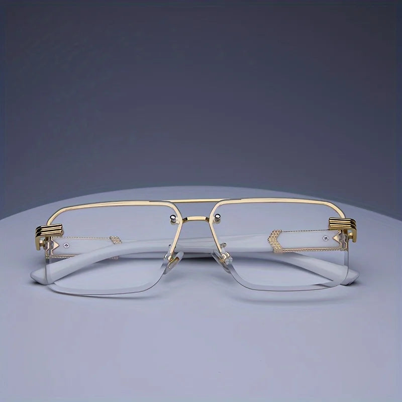 Rimless Classic Small Square Traveling Shades