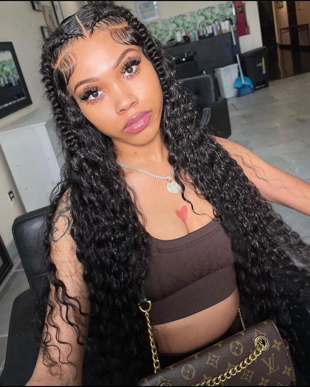Brazilian 300% High Density Loose Deep Wave | 13x4 HD Lace Frontal Human Hair
