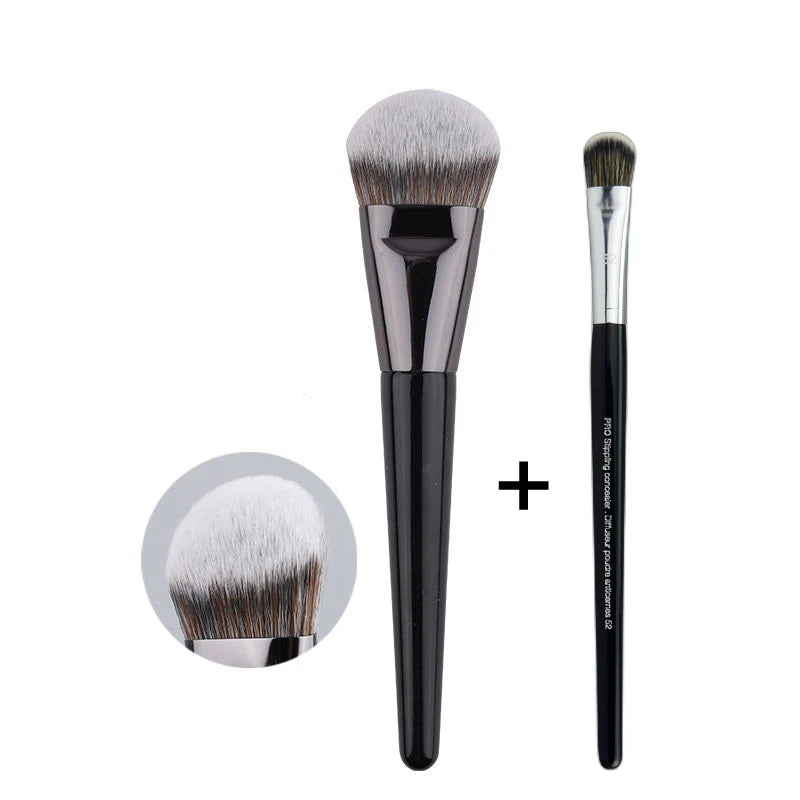 Head Liquid Foundation Shadow | Concealer Brushes