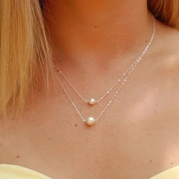 Trendy Pearl Versatile Clavicle Pendant