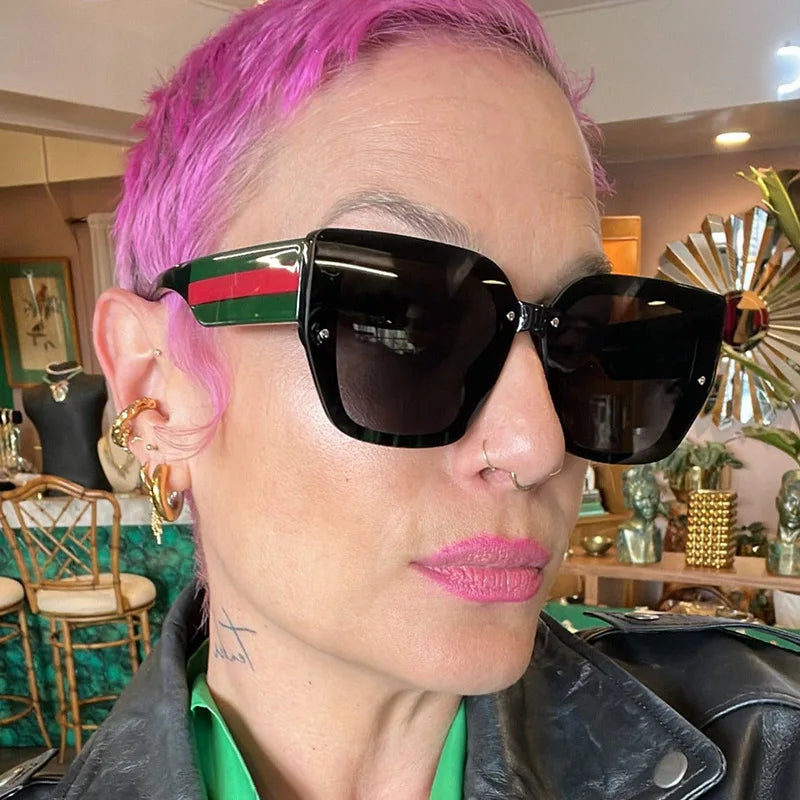 Square Retro Oversized Eyewear | UV400