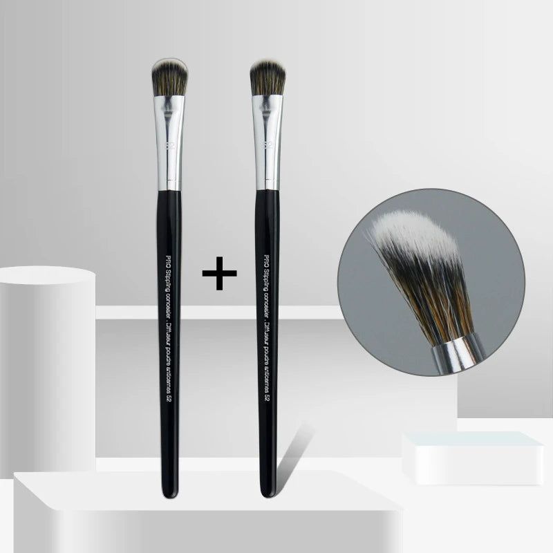 Head Liquid Foundation Shadow | Concealer Brushes
