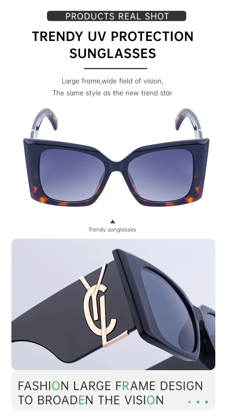 Oversized Cat Eye Trendy Shades