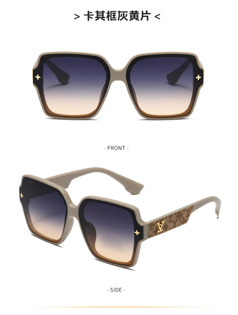 Fragrant Style Light Luxury UV Resistant Sunglasses