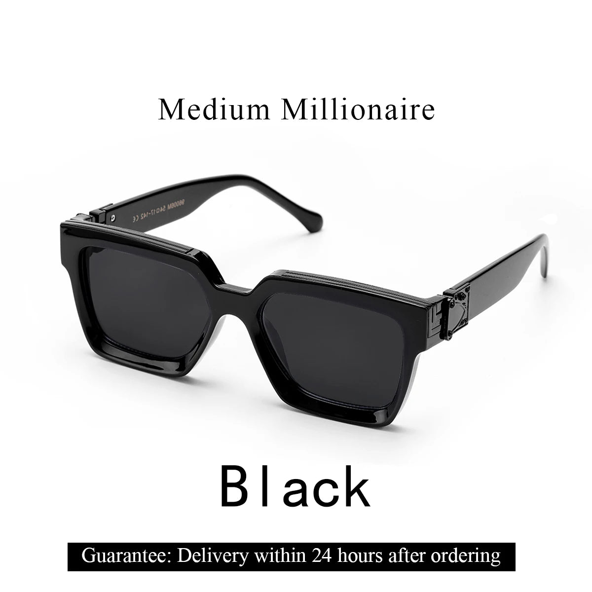 Square Millionaire Shades Luxury Sunglasses