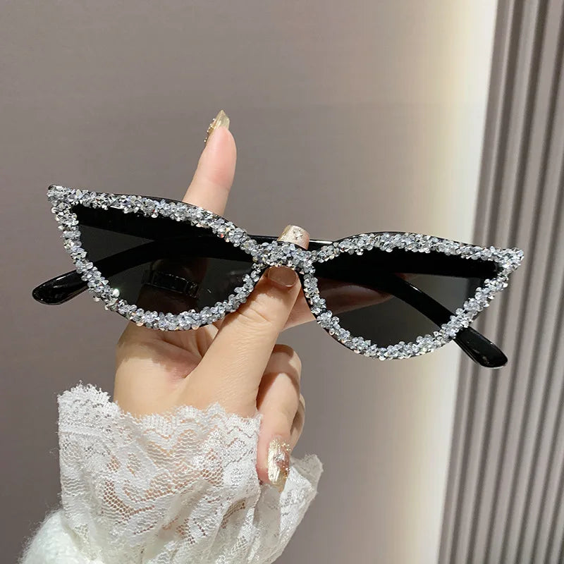 Diamond Cat Eye Trendy Sunglasses