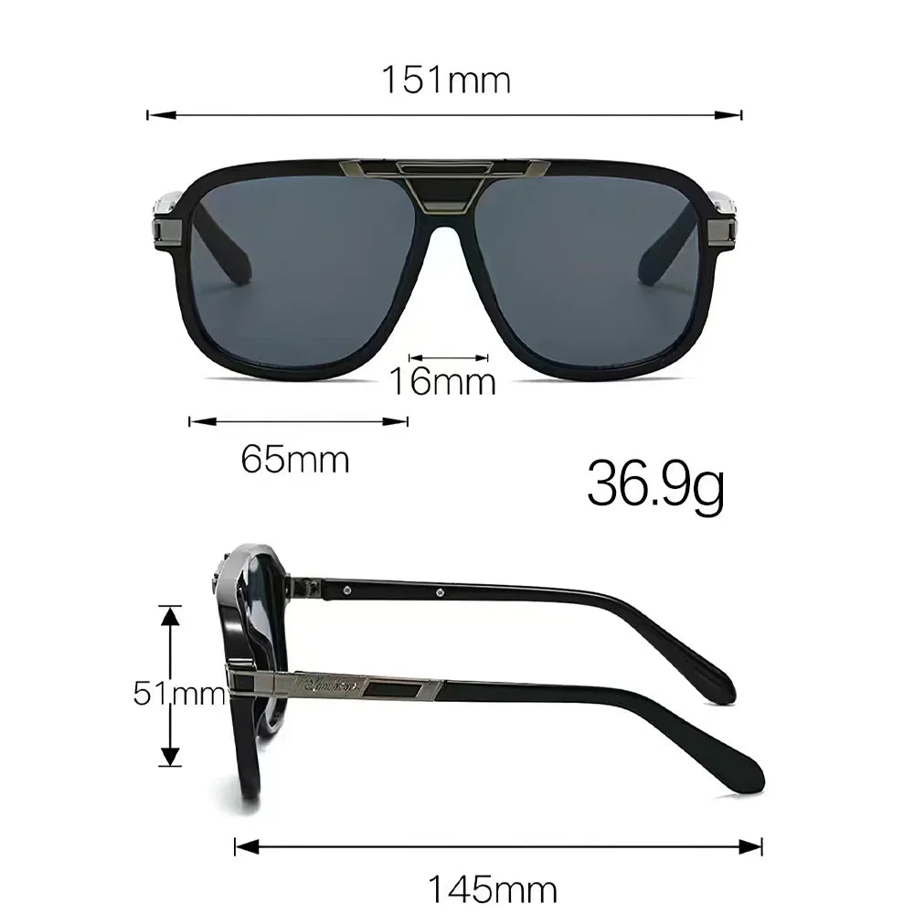 Gradient Color Trendy Decorative Styles UV400