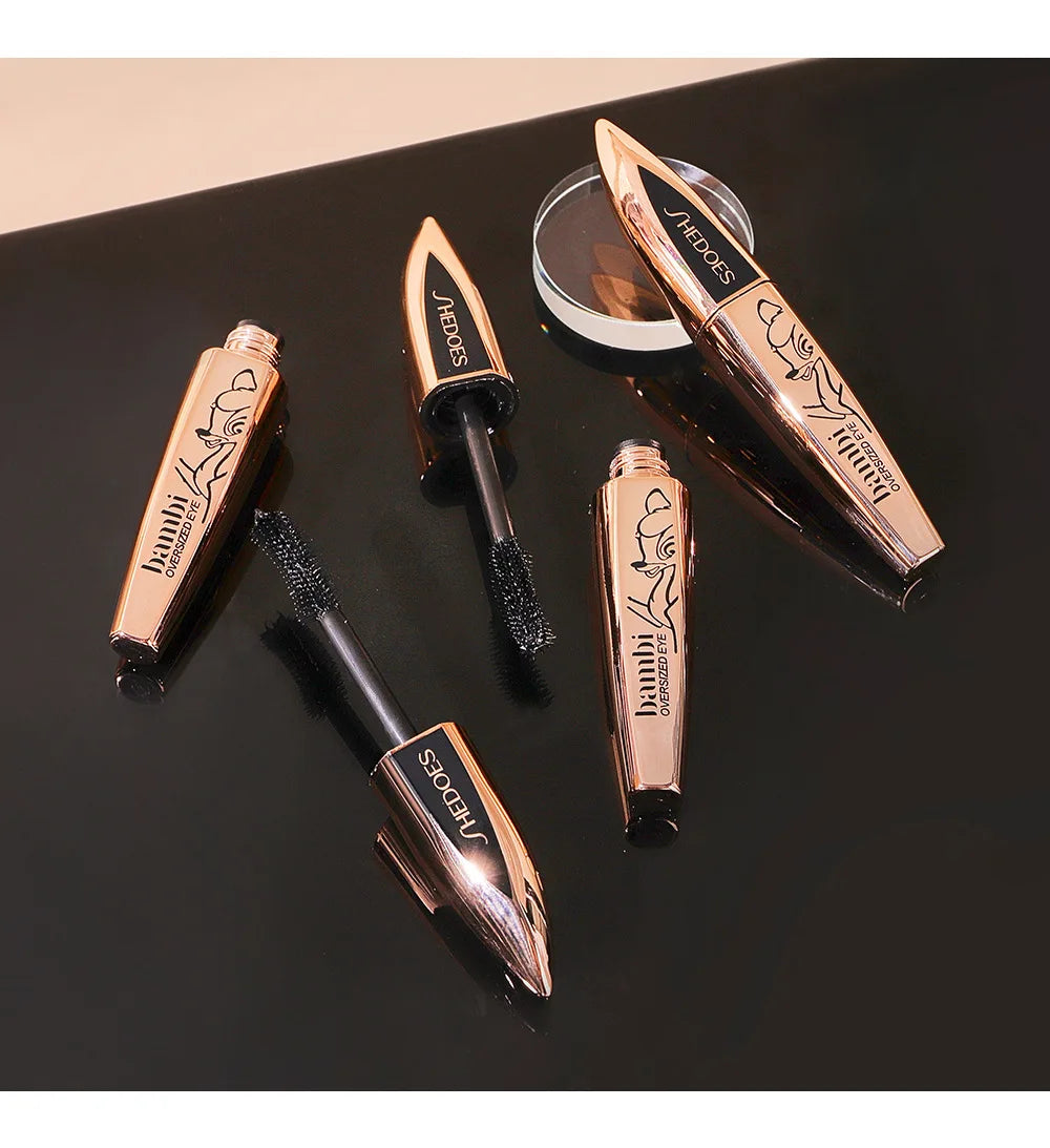 5D Thick and Long Black Silk Fiber Mascara