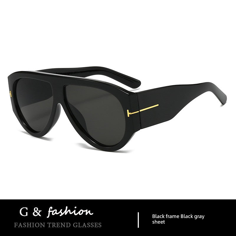 European and American Retro Street Shot Concave Shape