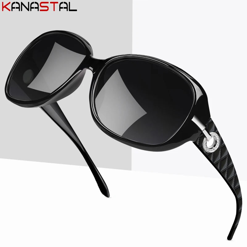 UV400 Retro Diamond Butterfly Sunscreen Glasses