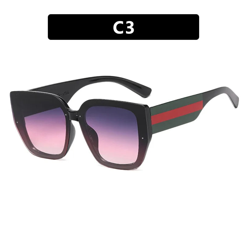 Square Retro Oversized Eyewear | UV400