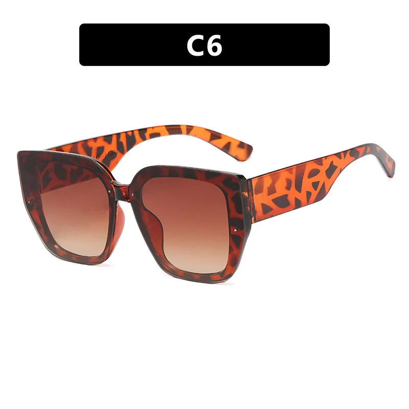 Square Retro Oversized Eyewear | UV400