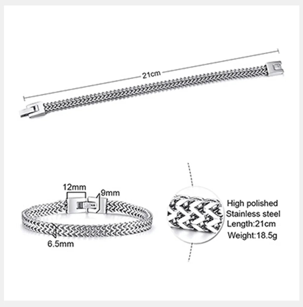 Stylish Stainless Steel Armband Jewelry
