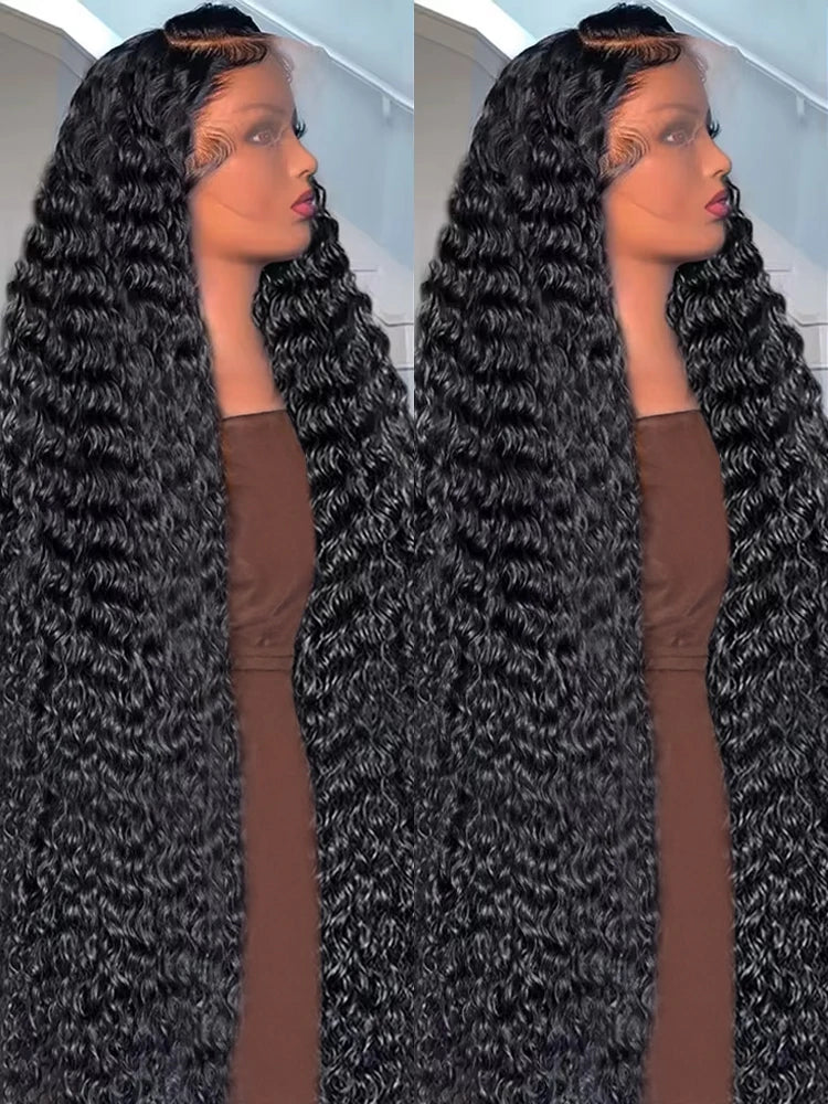 Brazilian 300% High Density Loose Deep Wave | 13x4 HD Lace Frontal Human Hair