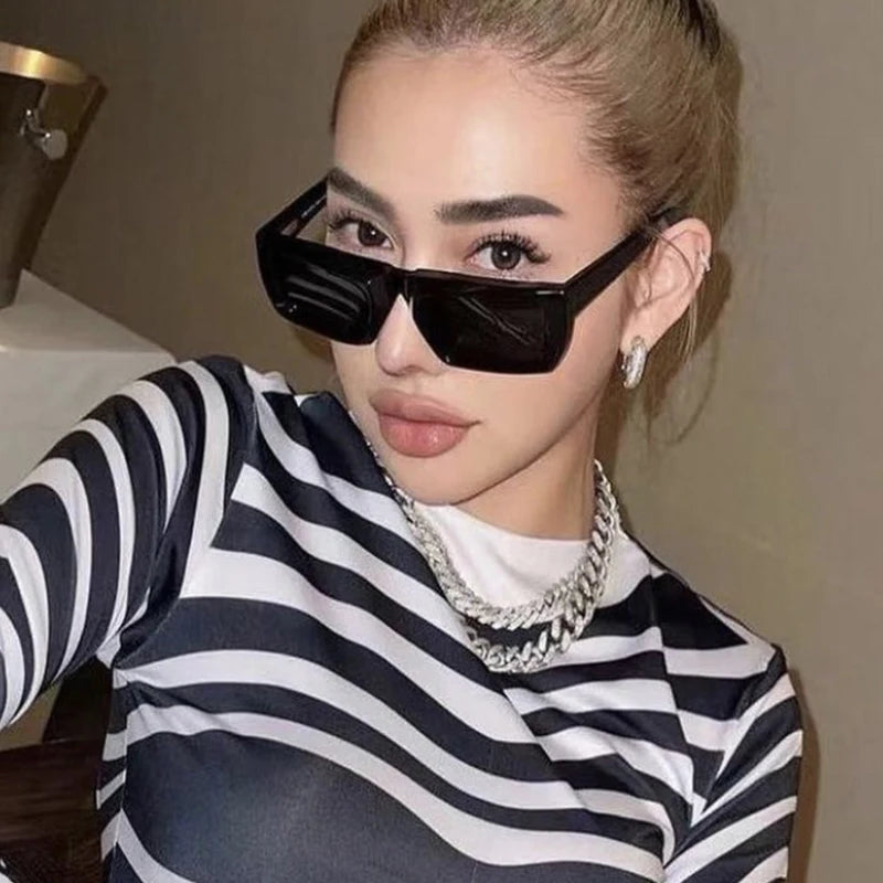 Trendy Designer Square Shades - UV400 Eyewear