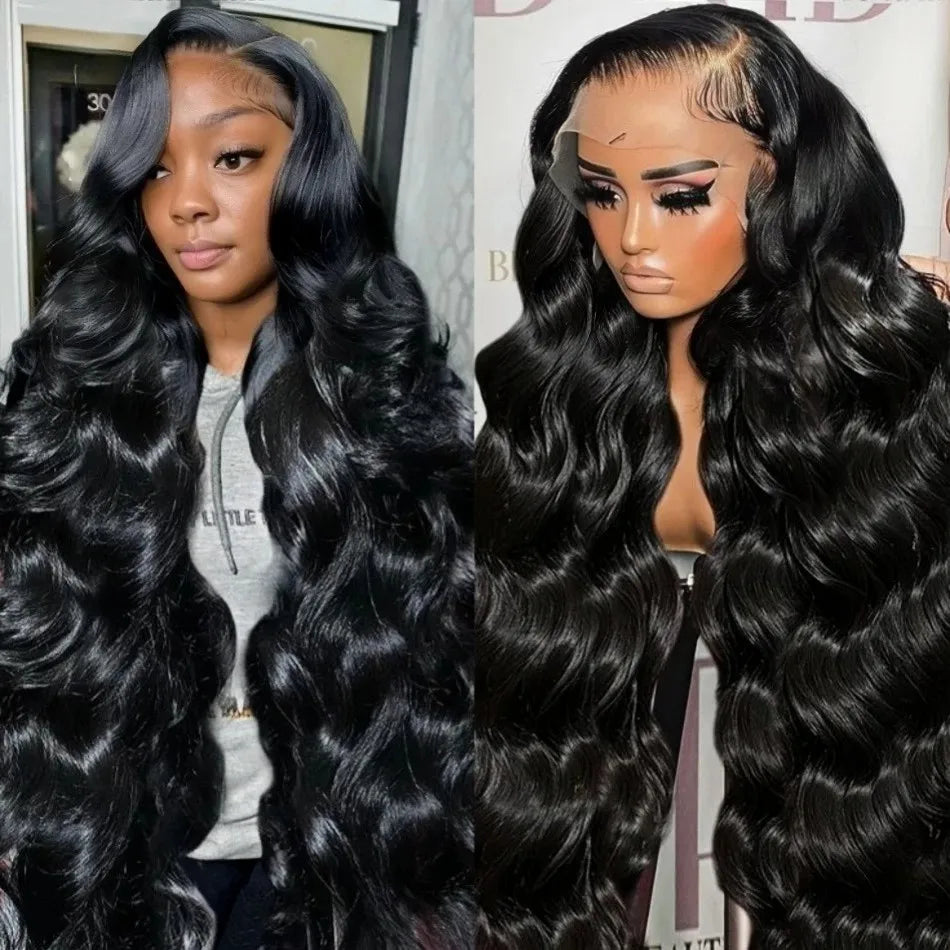 Brazilian 13x6 HD Front Wigs Transparent Lace Natural Body Wave | 200 Density