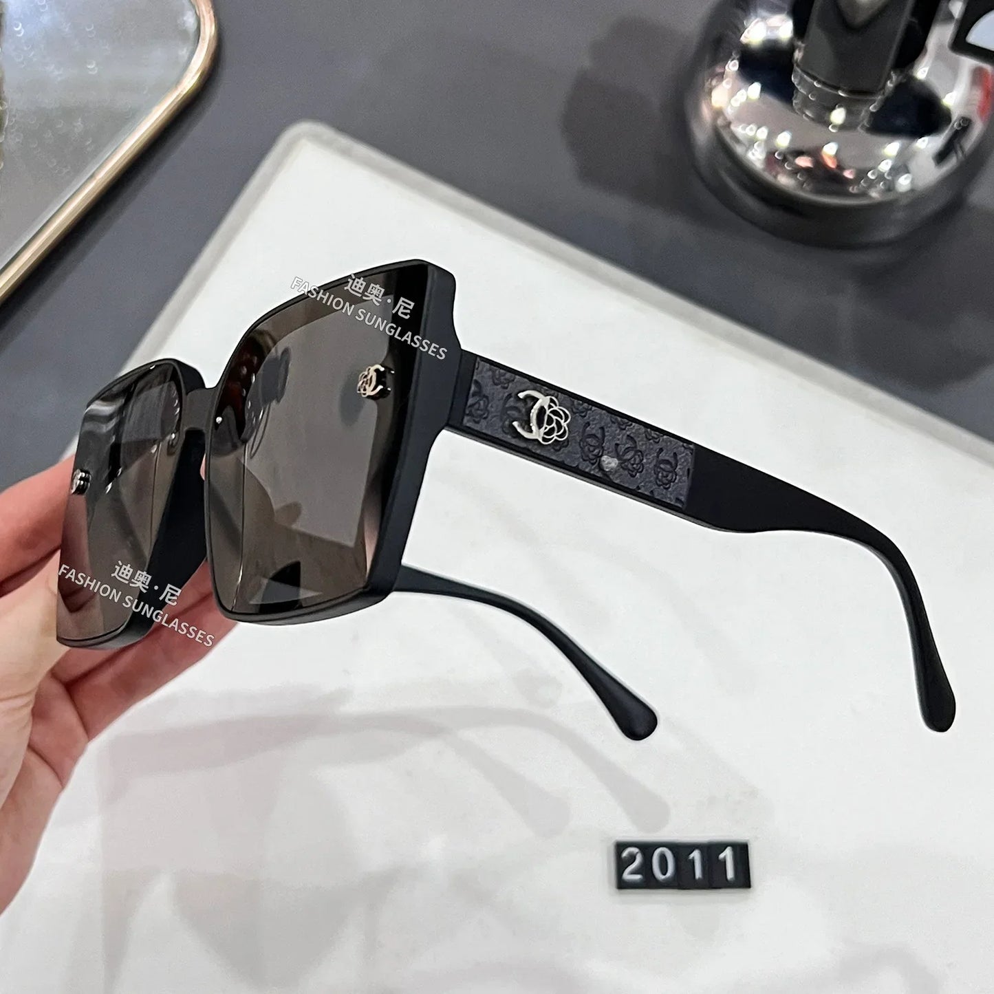 Polarized Square Oversized Sunglasses