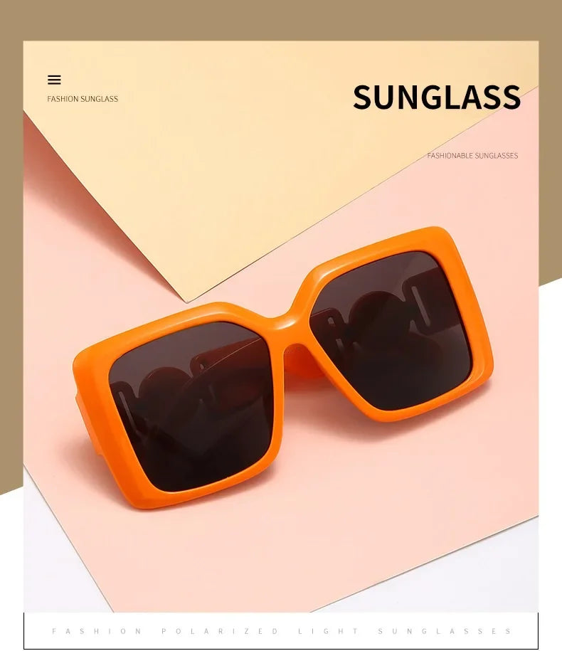 Big Square Design Luxury Vintage Eyewear