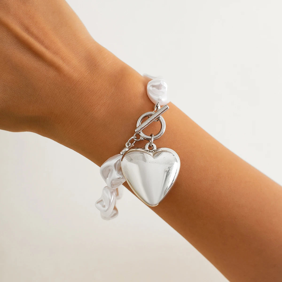 Pearl Love Heart Pendant
