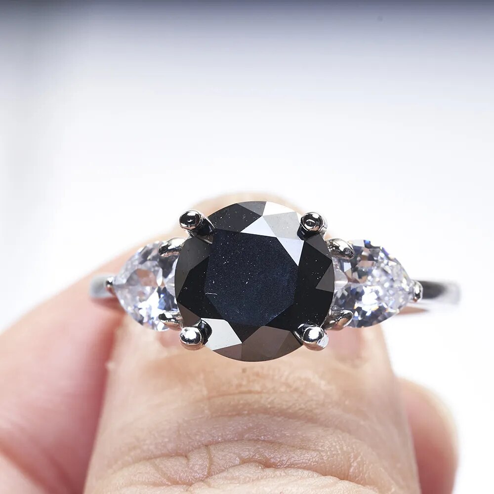 3ct 9mm Moissanite Gemstone With Certificate
