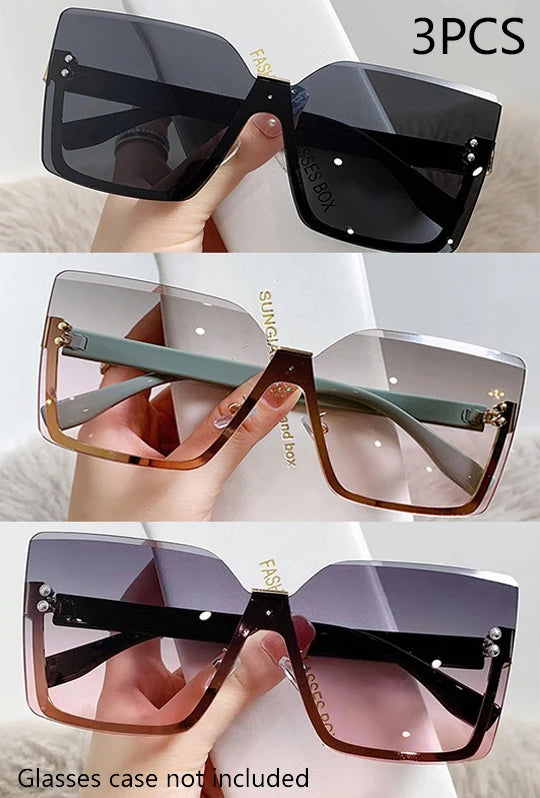 Half-frame Anti-uv Glasses