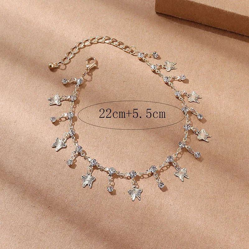 Luxury Crystal Foot Chain Anklet