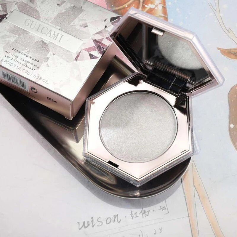 Palette Makeup Shimmer Body Base Illuminator | Highlighter Powder |Bronzer |Powder