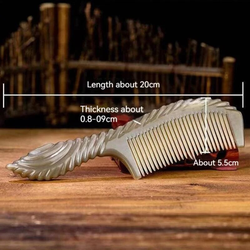 Horn Comb Scalp Massage