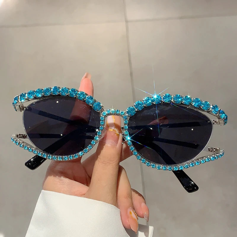 Oval Shades Trendy Luxury Eyewear