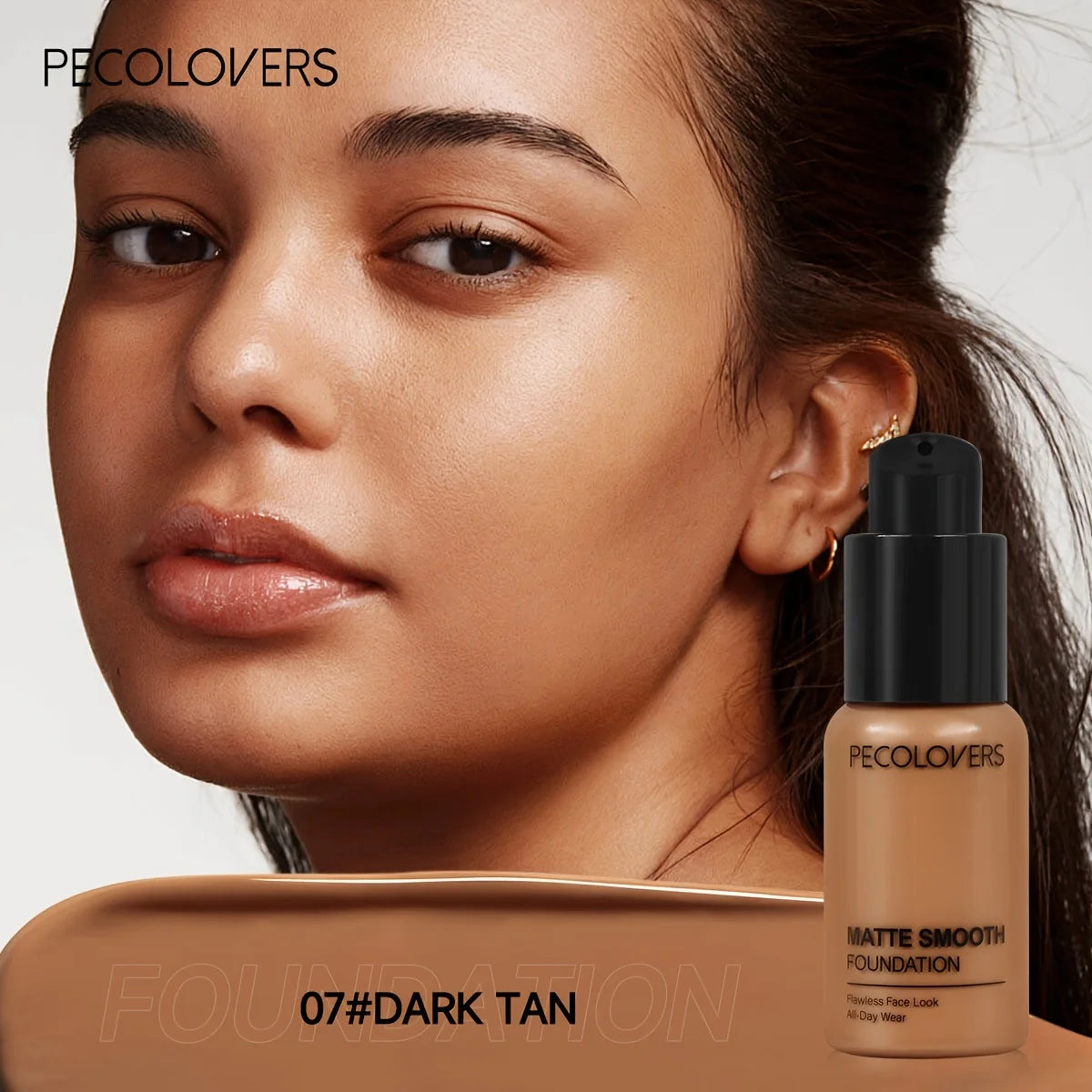 Finish Liquid Foundation - Oil-Control, Waterproof, Full Coverage Concealer for All Skin Tones