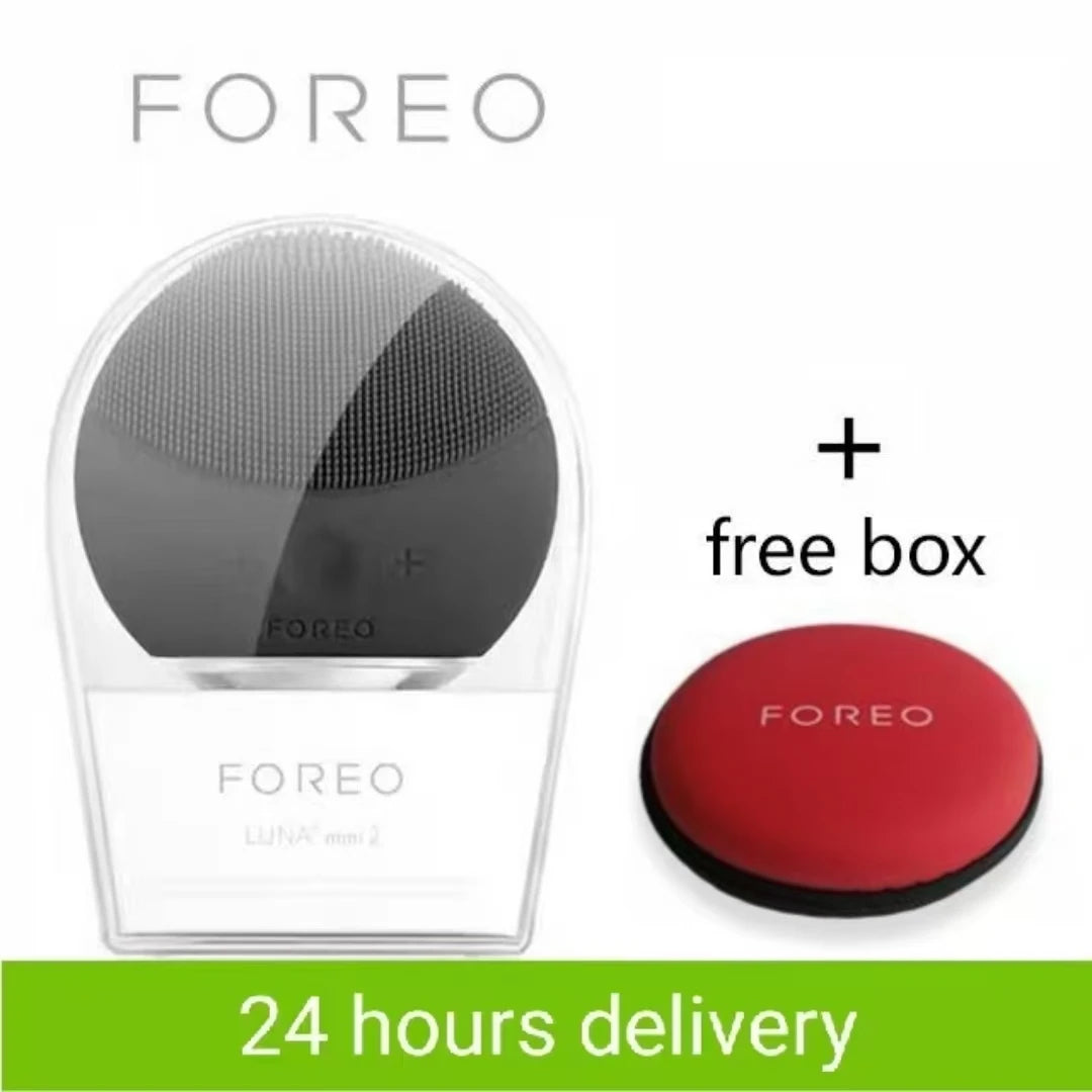 mini2 facial silicone facial cleansing brush - waterproof, level 8