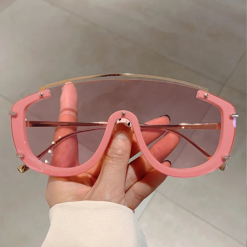 Leopard Stylish Luxury Oversize Sunglasses