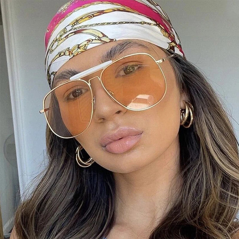 Pilot Champagne Square Clear Shades