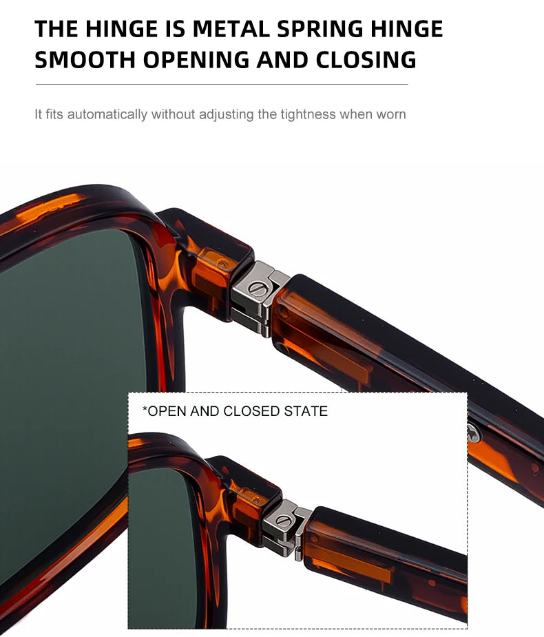 Oversized Polarized Square Shades