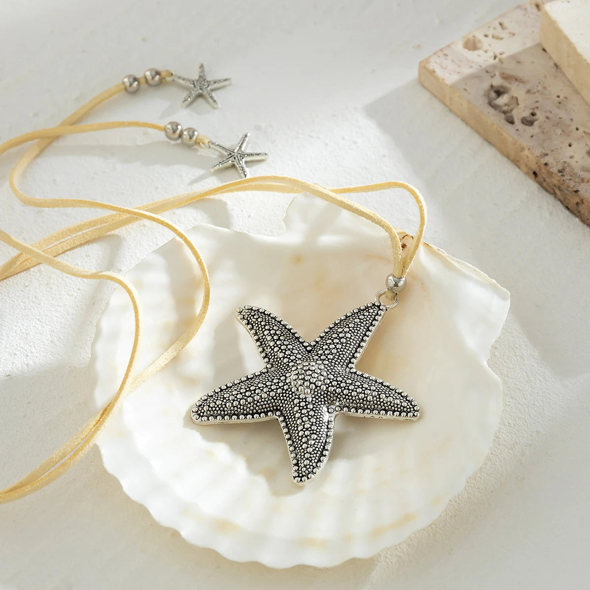 Big Star Starfish Retro Adjustable necklace