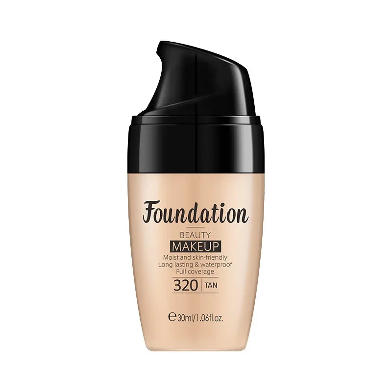 Liquid Foundation Moisturizing Long Lasting Natural Brighten