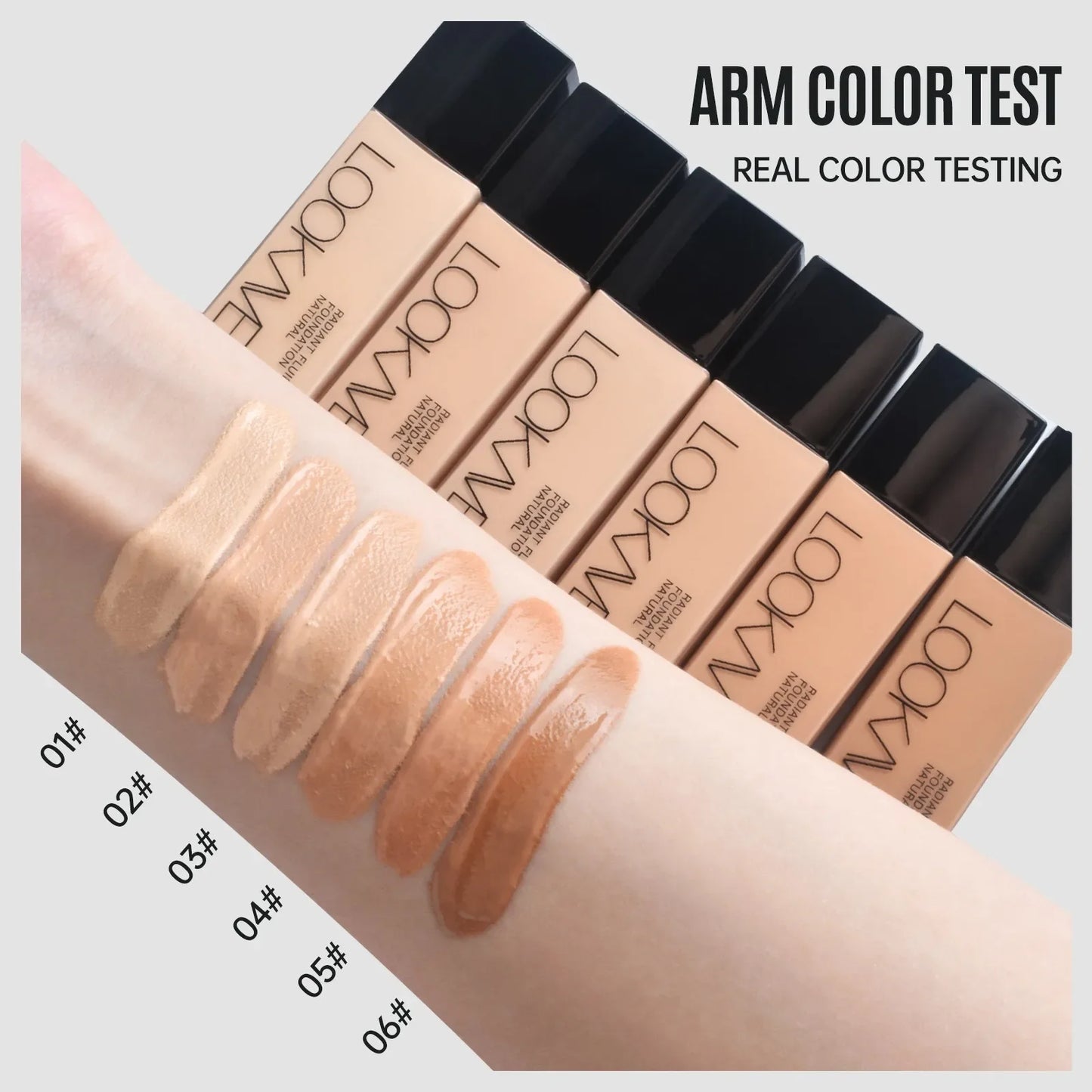 High Coverage Liquid Foundation for A Long Time