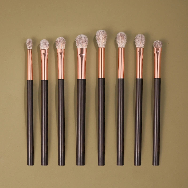 Eye Shadow Blending Brush Ebony Wood Handle Make Up Brush