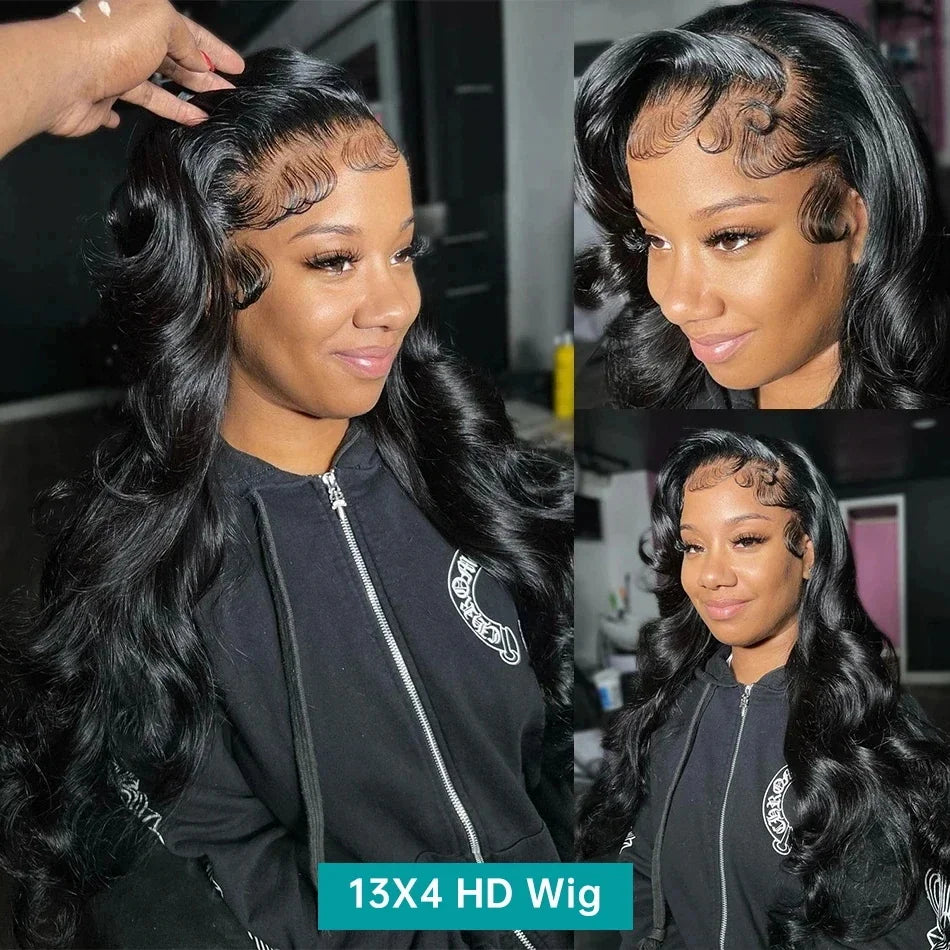 40 Inch Body Wave 13x6 Hd Lace Frontal Wig Human Hair