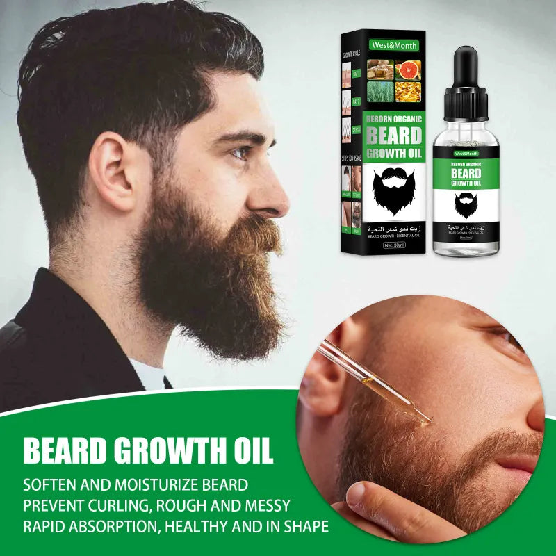 Nourishing Beard | Chest Hair Growth Essential Oil
