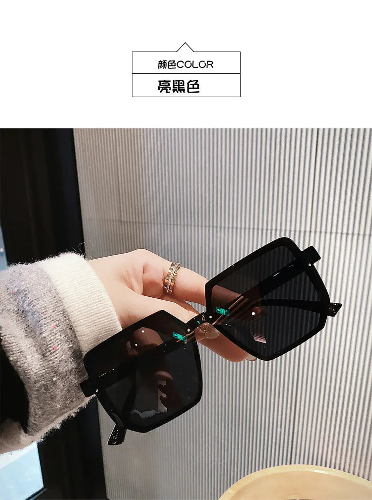 Big Frame Vintage Retro Eye Sunglasses 