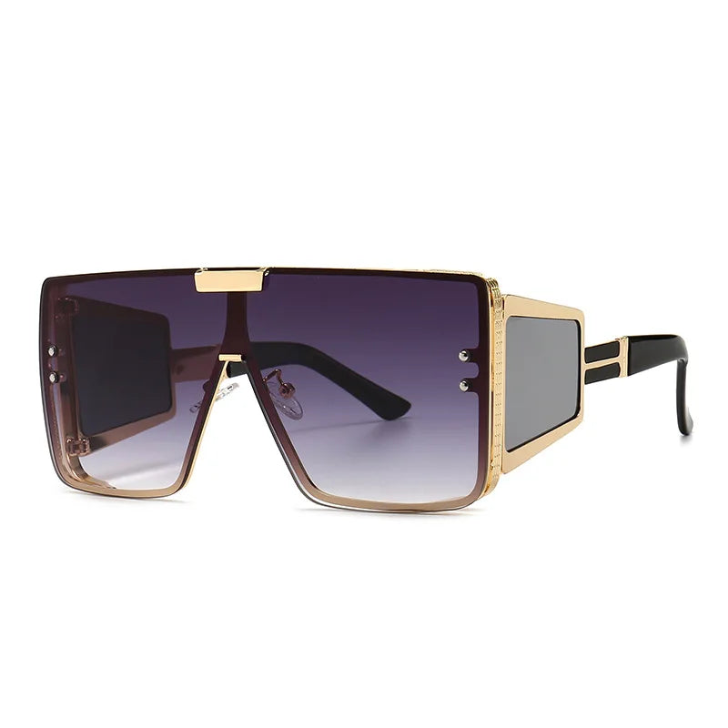 Oversized Luxury Uv400 Vintage Glasses