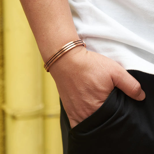 Unisex Pure Copper Bracelet  Adjustable