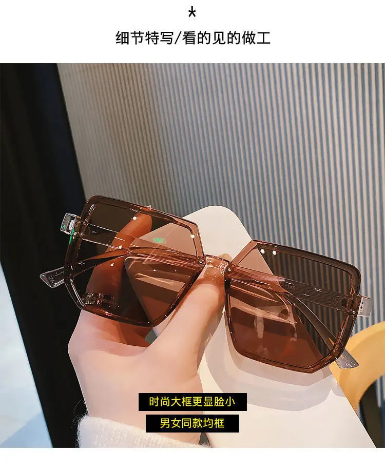 Big Frame Vintage Retro Eye Sunglasses 