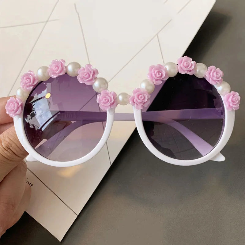 Charming Flower Fashion Cat Eye