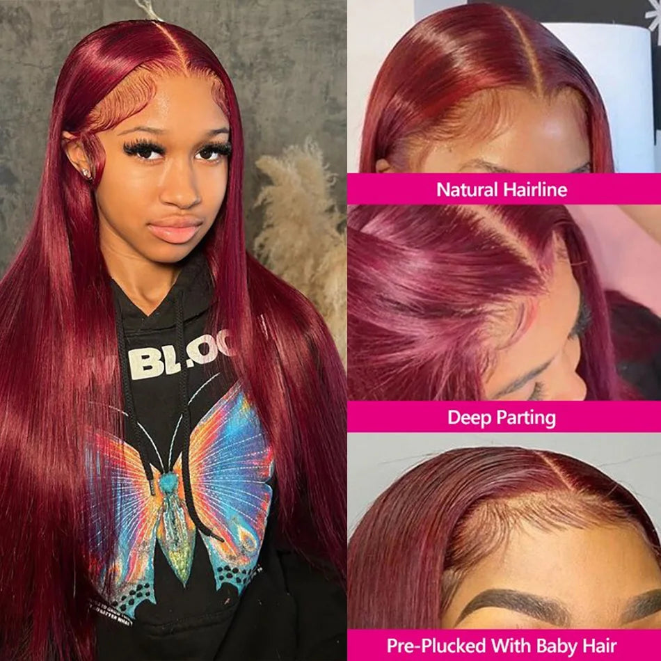 13x6 HD Lace Front Pre Plucked
